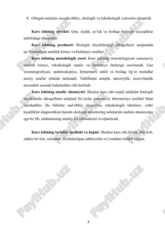 alkogollarga bo‘linadi. bir atomli alkogollar tarkibida faqat bitta –oh guruhi bo‘ladi. bunday alkogollarga metanol, etanol, propanol kabi moddalar kiradi. ikki atomli alkogollar esa ikki dona –oh guruhiga ega bo‘lib, ular orasida eng mashhuri glikol hisoblanadi. ko‘p atomli alkogollar esa uch va undan ortiq gidroksil guruhiga ega bo‘lgan spirtlardir. ularning eng mashhurlaridan biri – glitserin bo‘lib, u uch dona –oh guruhi bilan ajralib turadi. alkogollarni yana boshqa usullar asosida ham tasniflash mumkin. masalan, ularning uglerod skeleti tuzilishiga qarab to‘yingan va to‘yinmagan alkogollar mavjud. to‘yingan alkogollar tarkibida faqat birikmalar orasida birikishlar ya’ni yagona bog‘lar bo‘ladi, bunda atomlar to‘liq vodorod bilan to‘yingan bo‘ladi. masalan, etanol to‘yingan spirt hisoblanadi. to‘yinmagan alkogollarda esa molekulada ikki yoki uch bog‘ mavjud bo‘lib, ular uglerod atomlari orasida joylashgan. bunday alkogollar reaktivligi yuqori bo‘ladi va ular kimyoviy reaksiyalarda oson ishtirok etadi. alkogollarning yana bir muhim klassifikatsiyasi ularning aromatik yoki alifatik bo‘lishiga asoslangan. alifatik alkogollar zanjirsimon tuzilishga ega bo‘ladi va …