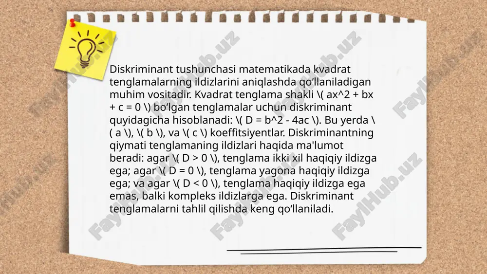 kvadrat tenglama.pptx - Page 4