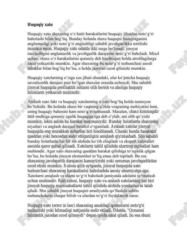 iyatga ega masalalardan biridir. bu omil shaxsning huquqiy javobgarlik darajasini aniqlashda va unga nisbatan adolatli choralarni ko‘rishda muhim mezon sifatida xizmat qiladi. yosh omili huquqni qo‘llash amaliyotida insonning biologik va psixologik rivojlanish darajasiga asoslangan holda uning javobgarlik doirasini aniqlashga yordam beradi. bu jarayon shaxsning ruhiy va ijtimoiy rivojlanish holati hamda uning atrof-muhit ta‘sirida shakllangan xulq- atvorini inobatga olishni talab etadi. huquqiy tizimda yosh omili nafaqat jazoni belgilashda, balki jinoyat sodir etilishining oldini olishda ham katta rol o‘ynaydi. jamiyatda yoshlar orasida sodir etilayotgan jinoyatlarning oldini olish maqsadida maxsus huquqiy choralar ko‘riladi. ushbu choralar yoshlarning huquqiy bilimlarini oshirish, ularni jinoyatchilikdan himoya qilish va sog‘lom ijtimoiy muhitni yaratishga qaratilgan. yoshga oid javobgarlik darajasini aniqlashda insonning ruhiy rivojlanish darajasi muhim hisoblanadi. bu jarayonda shaxsning o‘z harakatlarini anglash qobiliyati, uning oqibatlarini tushunish darajasi va o‘z hatti-harakatlarini boshqarish imkoniyatlari e‘tiborga olinadi. shuning uchun yosh bolalar yoki o‘smirlar tomonidan sodir etilgan jinoyatlarni baholashda maxsus yondashuv talab etiladi. …
