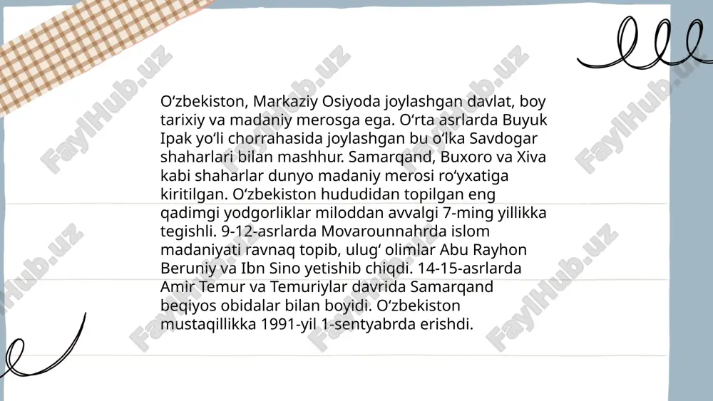oʻzbekiston davlati.pptx - Page 4