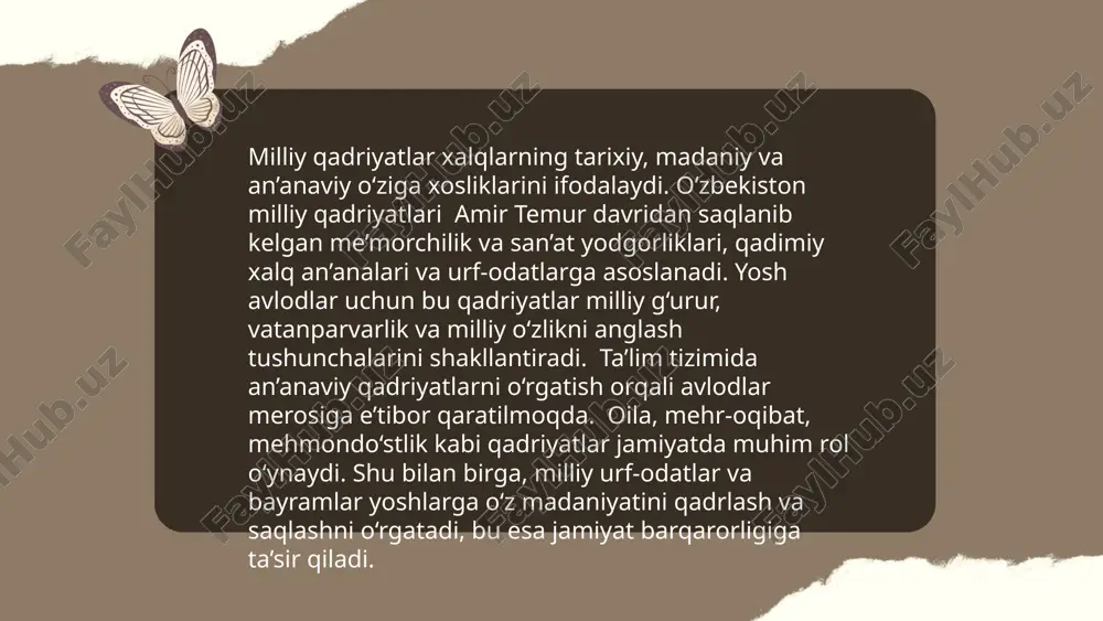 madaniyat taraqiyotida meroslik va vorislik.pptx - Page 4