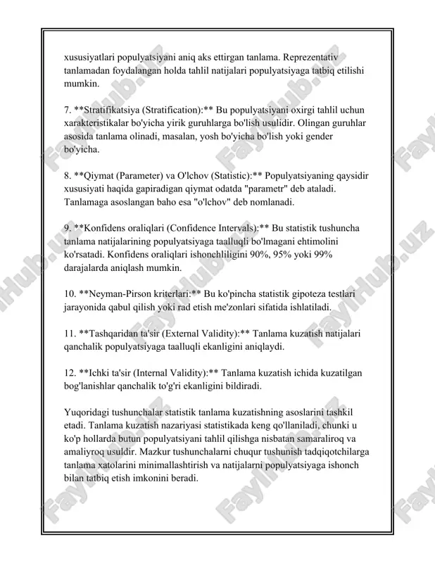 sh usulidan foydalanib amalga oshirilgan loyihalarning 70% dan ortig'i muvaffaqiyatli chiqqan va ular umumiy xarajatlarni taxminan 20-30% kamaytirishga yordam bergan. - genetik algoritmlar yordamida amalga oshirilgan jarayonlar esa odatdagi usullarga nisbatan 15% tezroq yechim topgan. - logistika sohasida taslama usullari qo'llangan kompaniyalar, masalan, yuk tashish xarajatlarini 25% gacha kamaytirishga erishganligi qayd etilgan. 5. **iqtisodiy ta’sirlar**: - pozitiv iqtisodiy ta’sirlar, xususan, ishlab chiqarish sohasida xarajatlarni optimallashtirish orqali ko'rinadi, bu esa kompaniyalarning raqobatbardoshligini oshiradi. - oddiy taslama yondashuvlar dolzarb iqtisodiy muammolarni samarali tarzda hal etishga yordam beradi, shu bilan birga operatsion xavf-xatarlarni kamaytiradi. 6. **kelajak istiqbollari**: - zamonaviy texnologiyalar (sun'iy intellekt, katta ma'lumotlar) rivojlanishi bilan taslama usullarining samaradorligi yanada oshishi kutilmoqda. - taslama usullari orqali yanada ko'proq avtomatlashtirish jarayoni kechmoqda, bu esa kelgusida inson mehnatini sezilarli darajada yengillashtirishi mumkin. shunday qilib, "taslama usullari va turlari" turli sohalarda qo'llanilishi bilan ko'plab iqtisodiy jarayonlarni samarali boshqarishga yordam beradi, bu esa umumiy natijalarga ijobiy ta'sir …