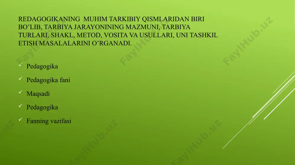 pedagogika fanining predmeti - Page 4