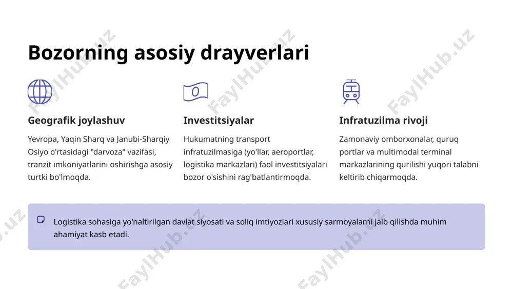 logistika xizmatlari bozori: o'zbekiston imkoniyatlari va istiqbollari - Page 4