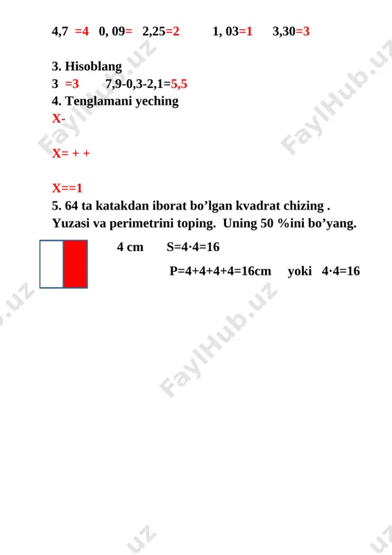 7- nazorat ishi matem 4- sinf - Page 4