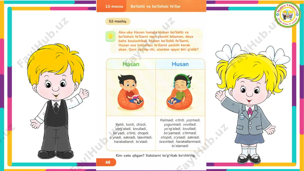 4_sinf_ona_tili_13_dars_4_chorak_bo‘lishli_va_bo‘lishsiz_fe'llar - Page 4