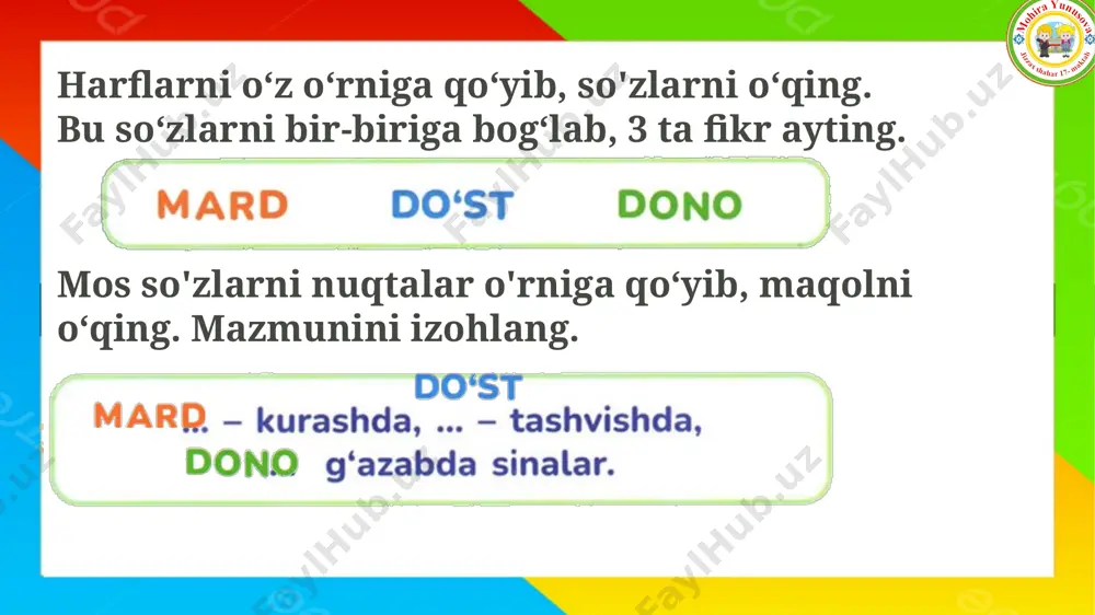 4_sinf_o'qish_9_dars_4_chorak_mard_o‘g‘lonlar_bo‘lamiz - Page 4