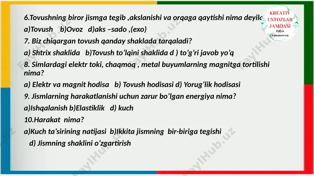 4-sinf 7-nazorat ishi tabiiy fan - Page 4