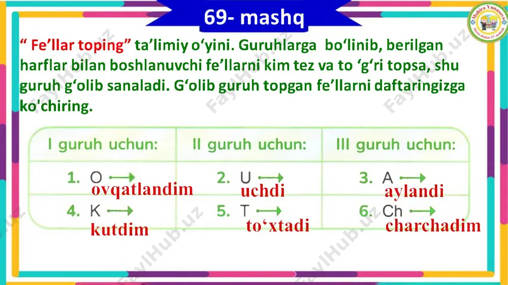 4_sinf_ona_tili_17_dars_4_chorak_fe’l_yasovchi_qo’shimchalar - Page 4