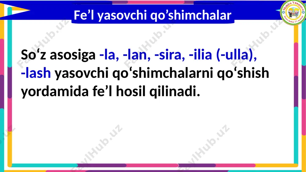 4_sinf_ona_tili_19_dars_4_chorak_fe'l_yasovchi_qo'shimchalarning - Page 4