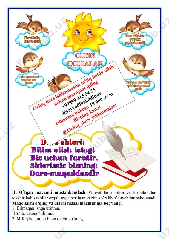 maydondagi bolalar 4-chorak 4-sinf - Page 4