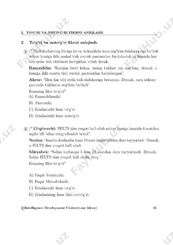 tanqidiy fikrlash kitobi(yosh iqtidor egalari uchun) - Page 4
