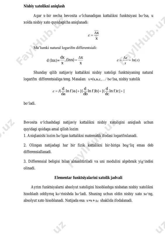 birliklarda o‘lchashni yozib qo‘yiladi. grafikni to‘g‘ri bo‘lishi uchun masshtabni to‘g‘ri a+v va  va va   a-v va  va va   a·v avva  ** v v a a    v a 2v avva  v v a a    a n aan n  1 a a n   lna a a aa a ln  sin  cos  ctg cos  sin  tg tg    2cos 1   2sin 2 tanlab olish muhim ahamiyatga ega. masshtab har bir o‘q bo‘ylab alohida tanlab olinishi ham mumkin. uni shunday tanlab olish zarurki, har bir kattalik chegarasiz o‘qlarida birday masshtabni (uzunlikni ) egalasin. odatda masshtab birligi sifatida har bir o‘q yo‘nalishi uzunligi 2 sm. li bo‘lakchalar olib to‘g‘risiga unga mos keladigan son yozib qo‘yiladi. masshtab tanlab olingandan so‘ng har bir o‘q masshtab bilan teng bo‘laklarga ajratiladi, ha’r bir …