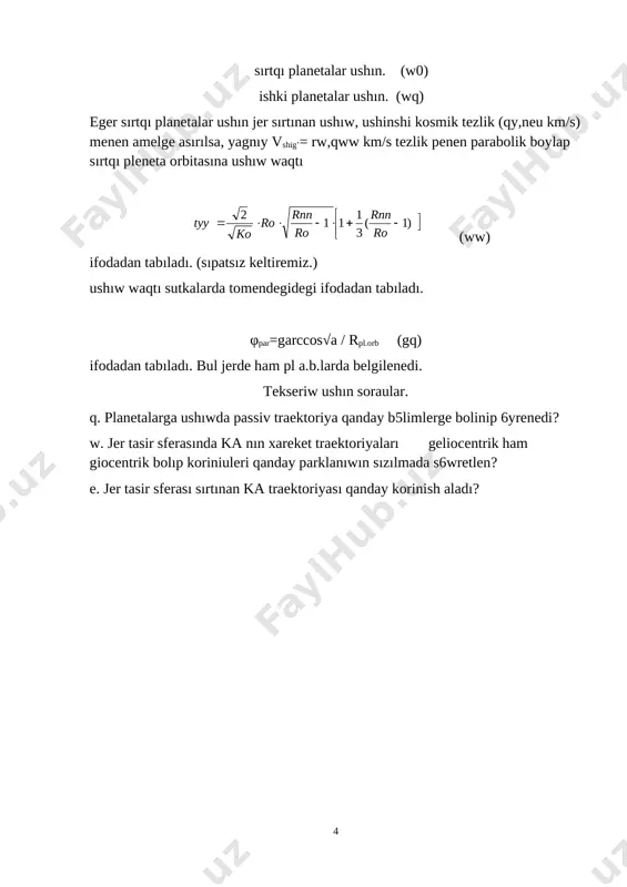 = + = oleobject2.bin image5.wmf erk shig v v v 2 ' 2 0 + = oleobject3.bin image6.wmf ) 1 2 ( . 0 0 ' a r k v orb shig - = oleobject4.bin image7.wmf oleobject5.bin image8.wmf ) ( 2 v . . 0 . 0 . . 0 0 orb pl orb orb orb pl orb shig r r r r r k + = oleobject6.bin image9.wmf s km v r k orb 122 , 42 2 2 0 . 0 0 = = oleobject7.bin image10.wmf orb pl orb pl r r v . . 1 122 , 42 + = oleobject8.bin image11.wmf ( ) 3 . . 0 0 2 2 orb pl orb gomon r r k t t + = = p oleobject9.bin image12.wmf 3 0 2 a k t p = oleobject10.bin image13.wmf 3 0 1 2 1 k p = oleobject11.bin image14.wmf p …