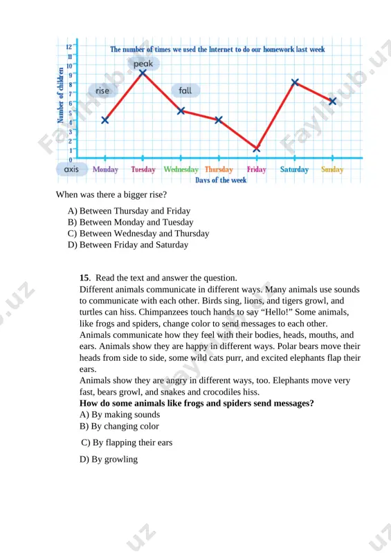 ingliz tili 5 variant 3 - Page 4