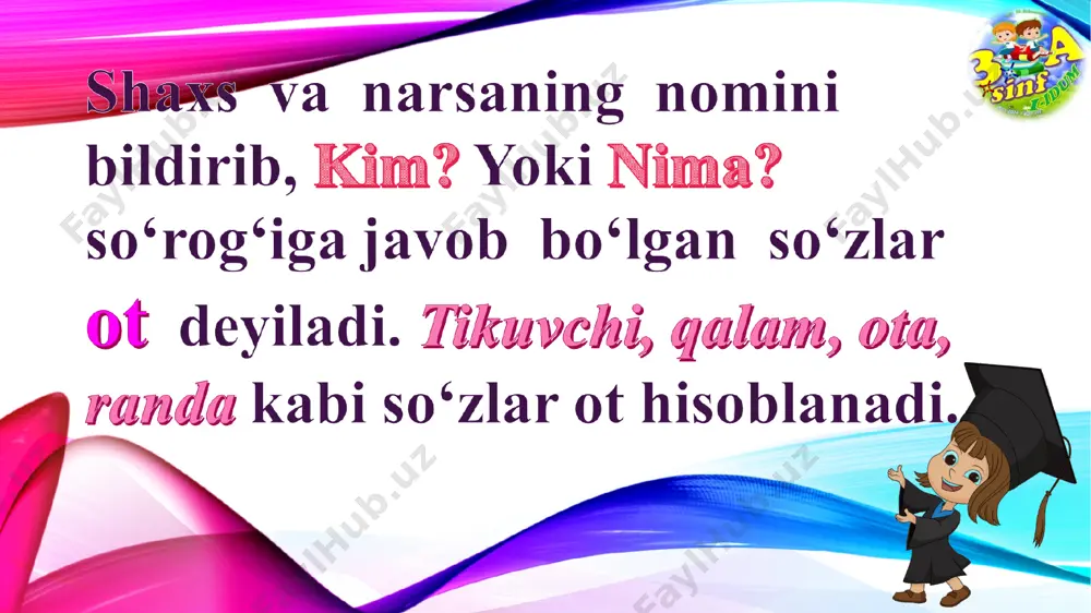 ona tili 3-sinf ot - so'z turkumi m. boboxonova - Page 4