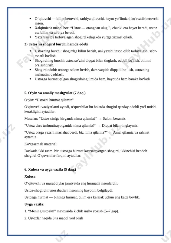 o'qituvchilar kuni boshlang'ich - Page 4