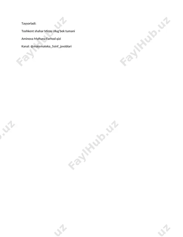 5-sinf matem 8-bsb javoblari 4-chorak - Page 4