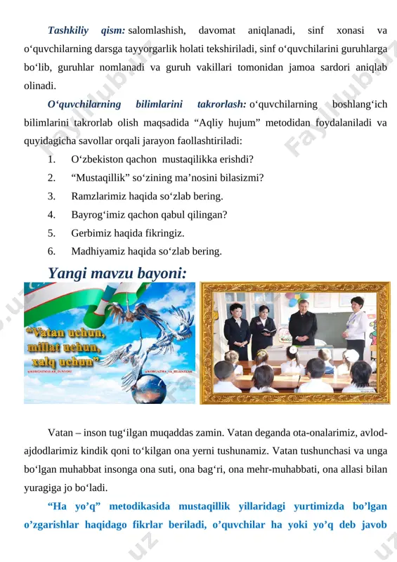 mustaqillik darsi 2025-2026 sodiqova nodira nabijonovna - Page 4