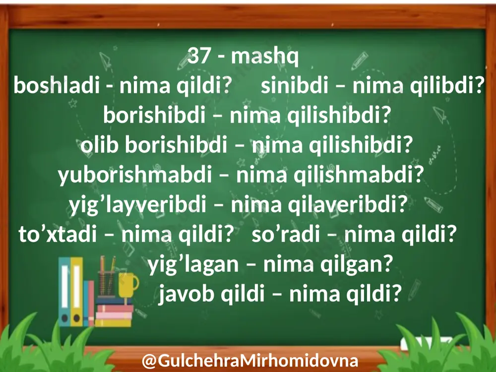 ona tili 4-chorak 10-dars @gulchehramirhomidovna - Page 4