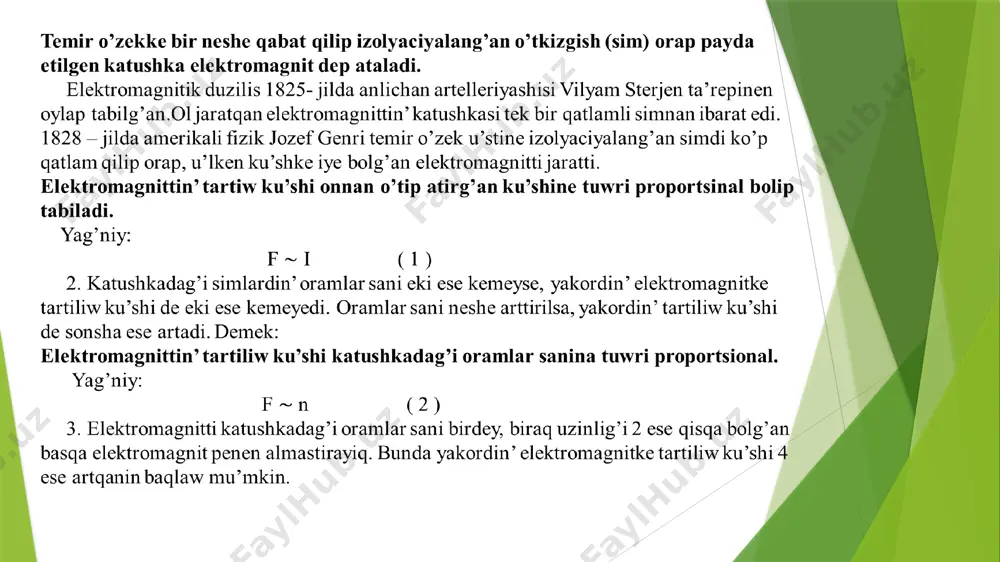 6- tema elektromagnit ... atamuratova.g - Page 4