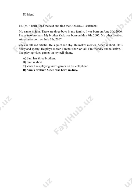 5_sinf_ingliz_tili_1_chsb_2_variant@summativ_formativ_baholash - Page 4