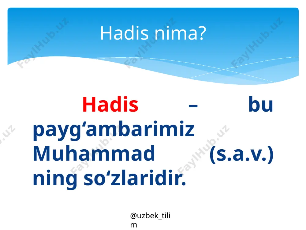 5-sinf. imom al-buxoriy hayoti va faoliyati. hadislar - Page 4