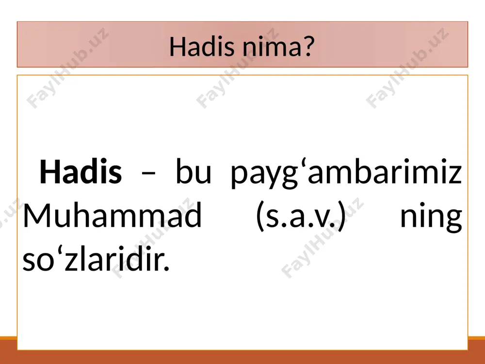 5-sinf. imom al-buxoriy hayoti va faoliyati. hadislar - Page 4
