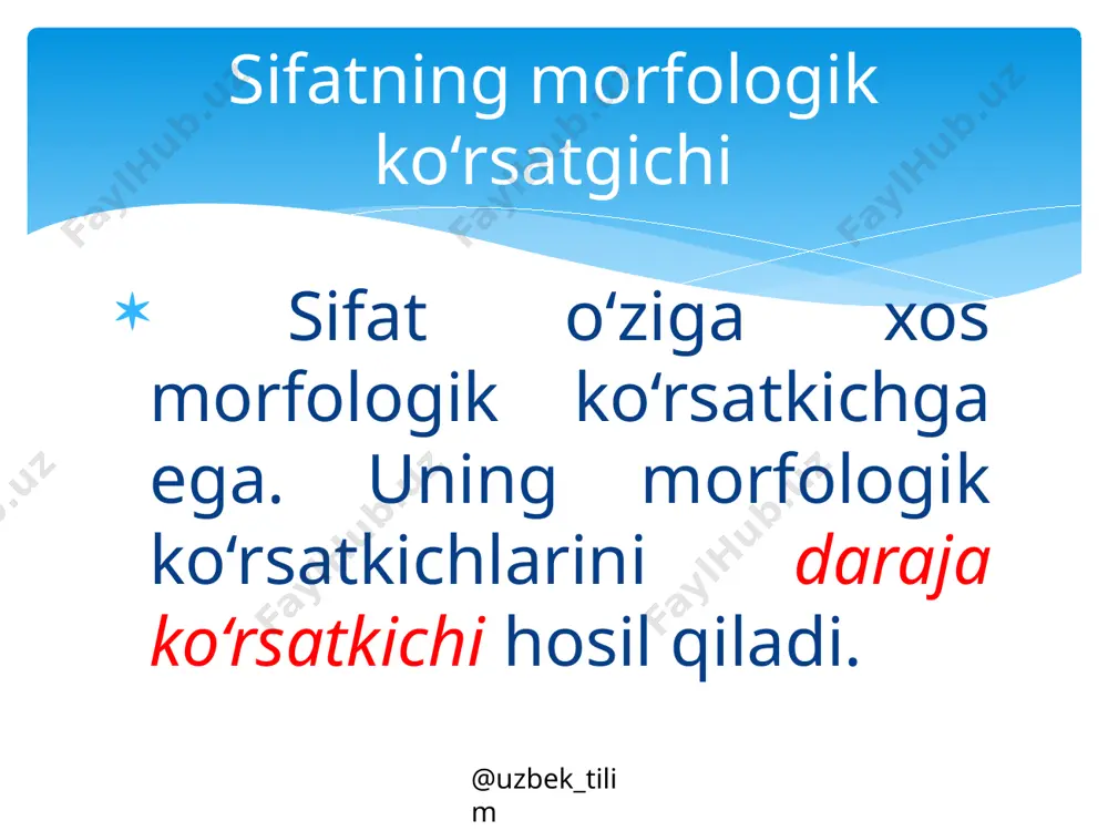 5-sinf. sifat so‘z turkumini takrorlash - Page 4