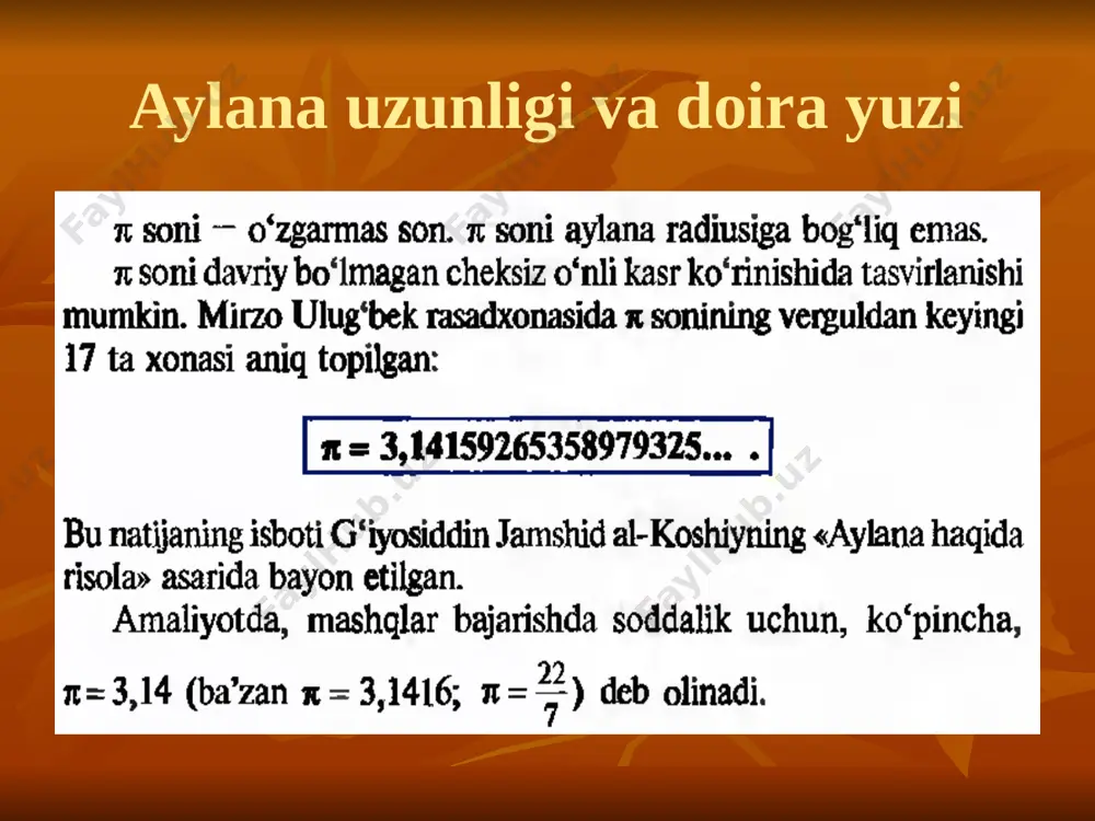 aylana uzunligi - Page 4