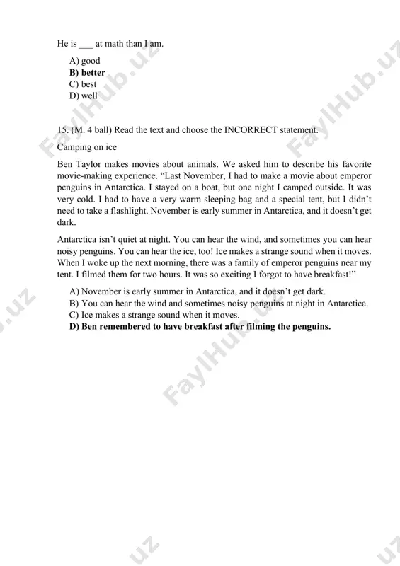 6_sinf_ingliz_tili_1_chsb_4_variant@summativ_formativ_baholash - Page 4