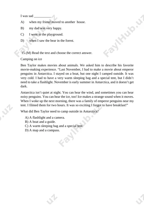 6-sinf ingliz tili demo 1-chsb @summativ_formativ_baholash - Page 4