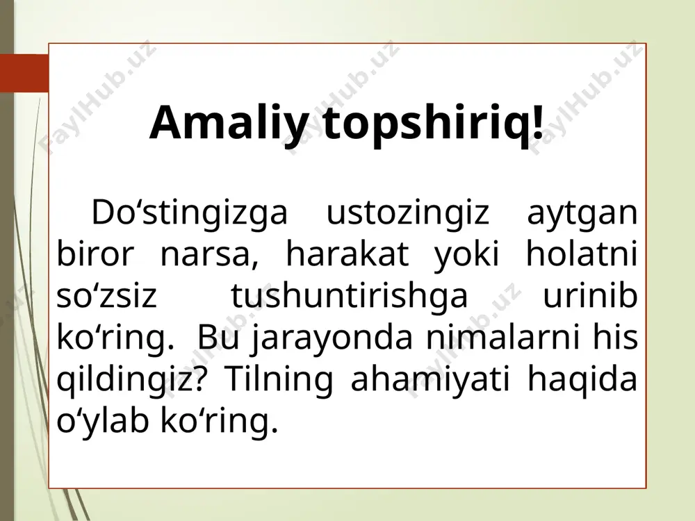 6-sinf ona tili 01.til – muloqot vositasi. iboralar 1+ - Page 4