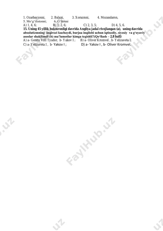 8 sinf tarix 4 variant - Page 4