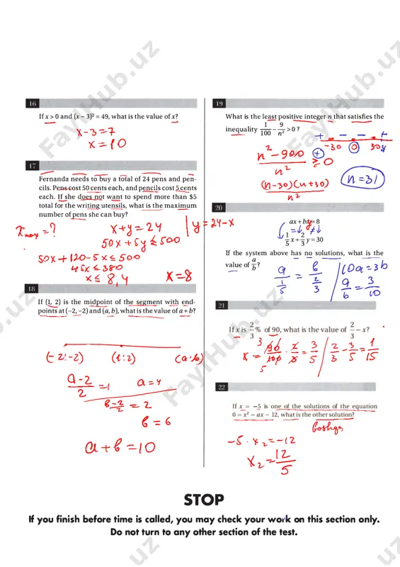 sat - mock test # 14-yechimi - Page 4
