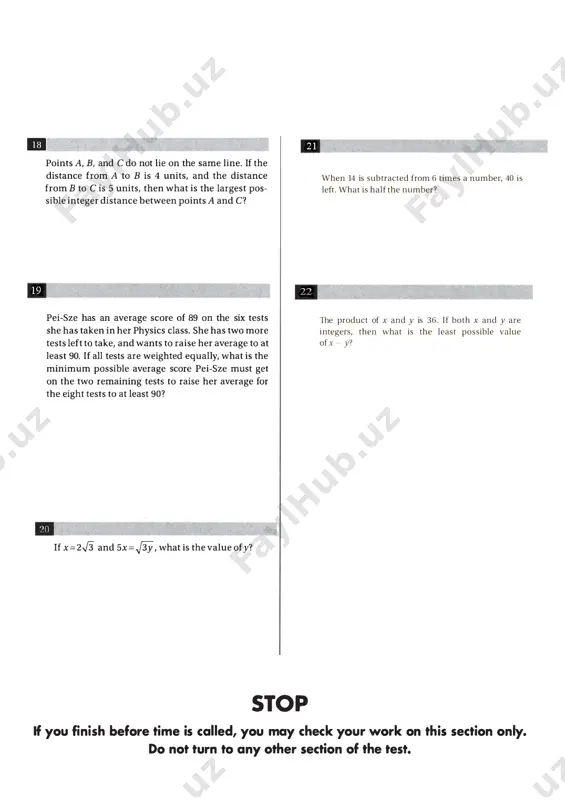 sat - mock test # 13. - Page 4