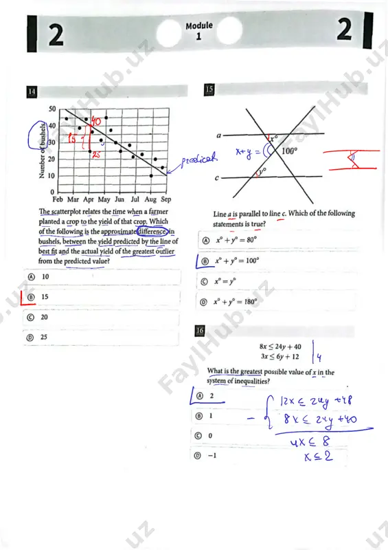 sat - practice test # 24-yechim - Page 4