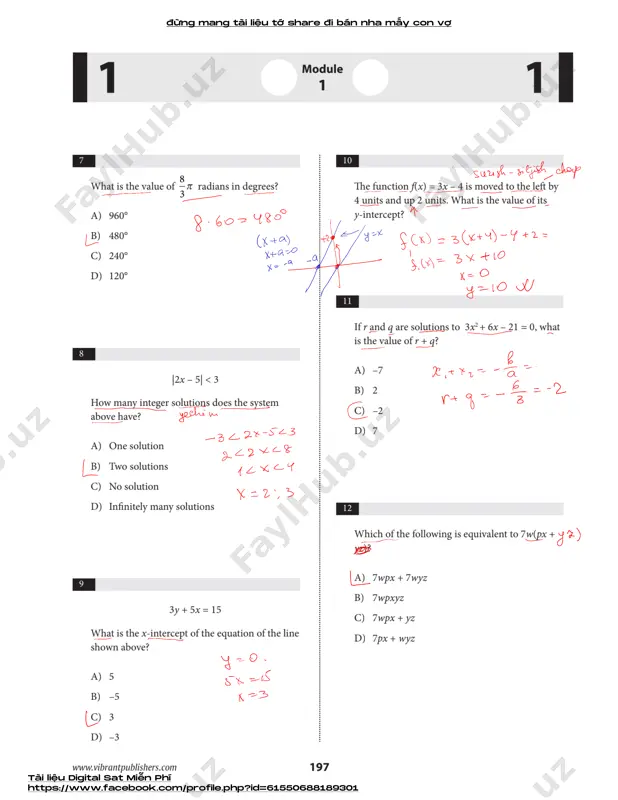 sat - practice test # 22-yechim - Page 4