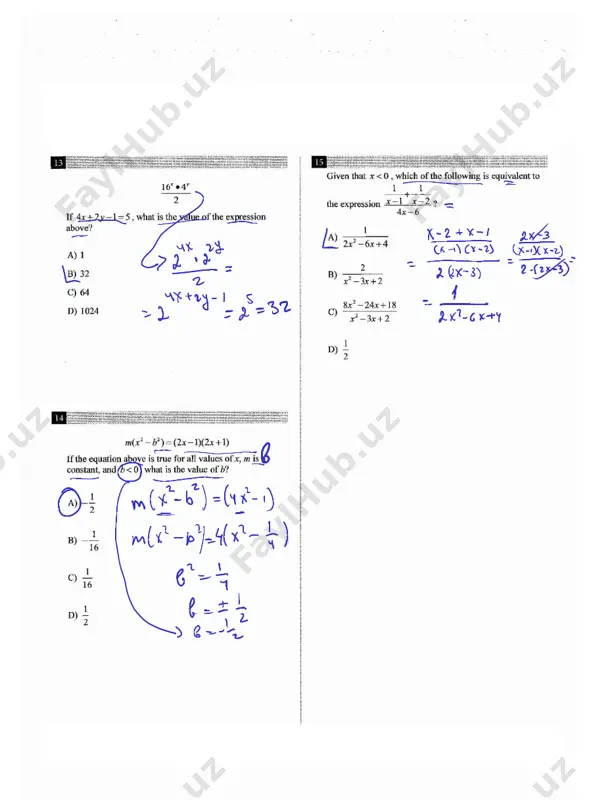 sat - mock test # 10-yechimi - Page 4