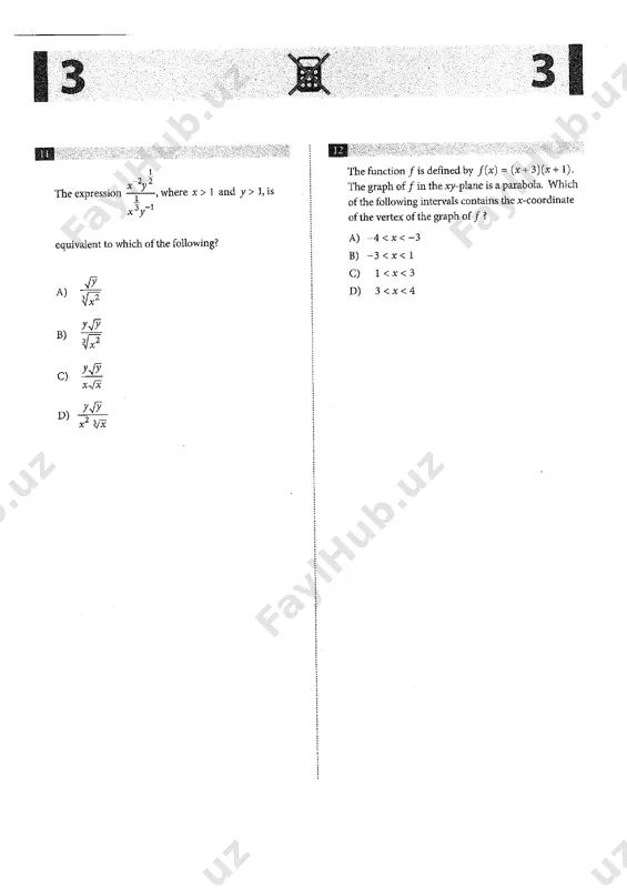 sat - practice test # 25. - Page 4
