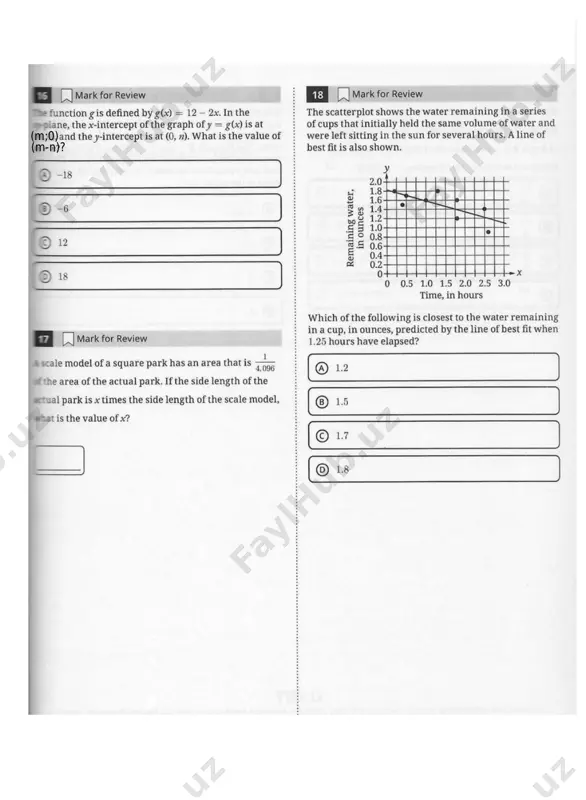 sat - practice test # 19 - Page 4
