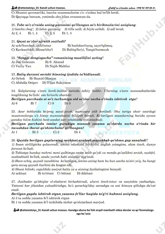 attestatsiya repititsion test 28.... - Page 4