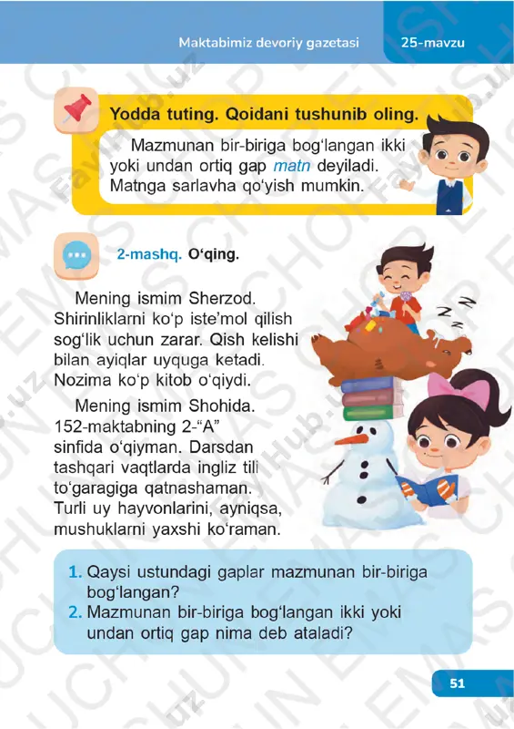 ona tili 2-sinf 25-dars - Page 4