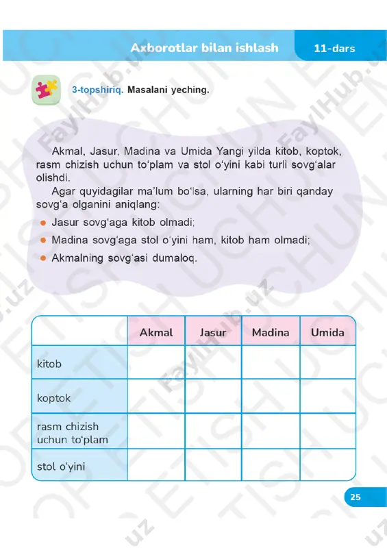 informatika mashq daftari 2-sinf 10-16-darslar - Page 4