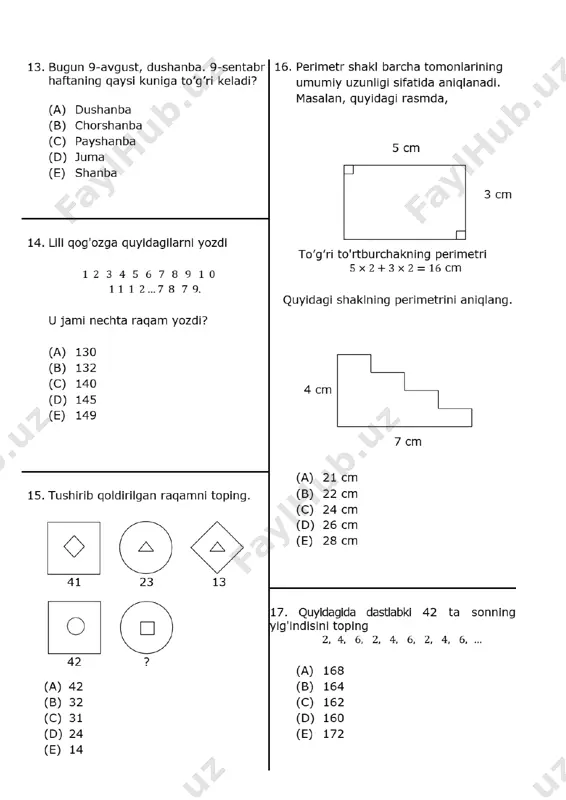 1-2-sinf mantiqiy olimpiada topshiriqlari - Page 4