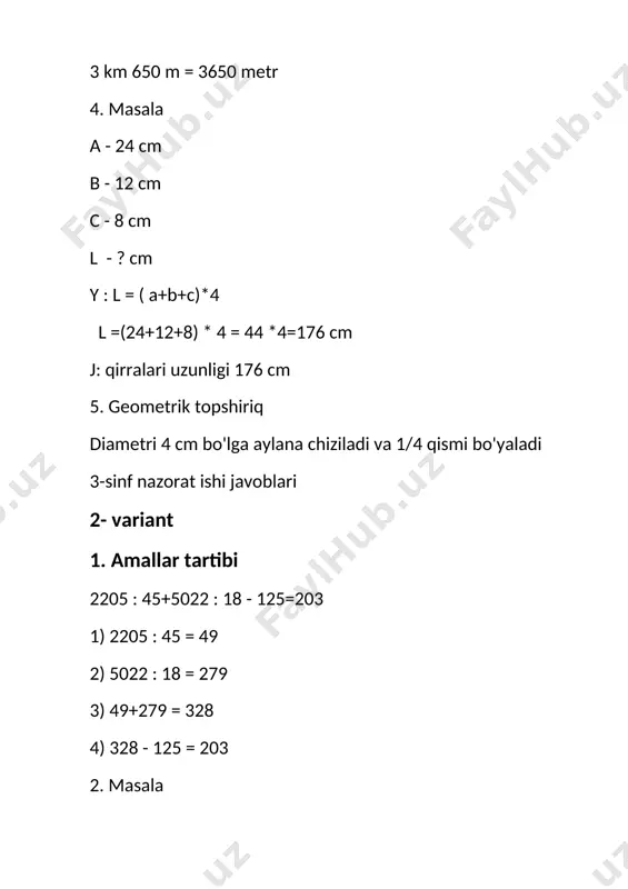 nazorat ishi 3-sinf matematika (1) - Page 4
