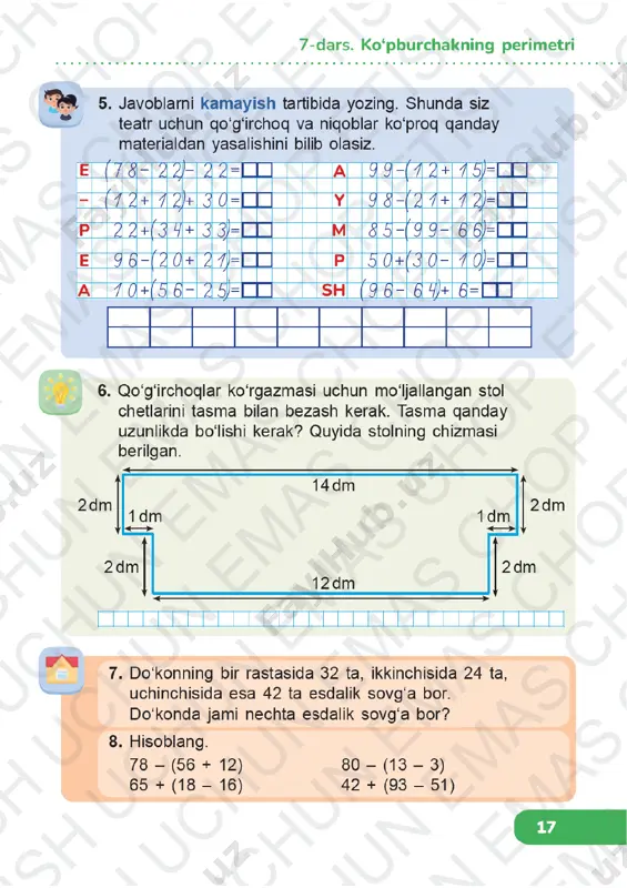 matematika 1-sinf 4-chorak 6-10-darslar - Page 4