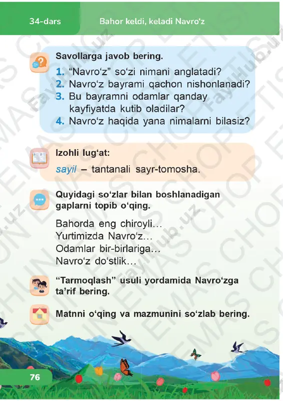 o‘qish savodxonligi 1-sinf 33-35-darslar - Page 4