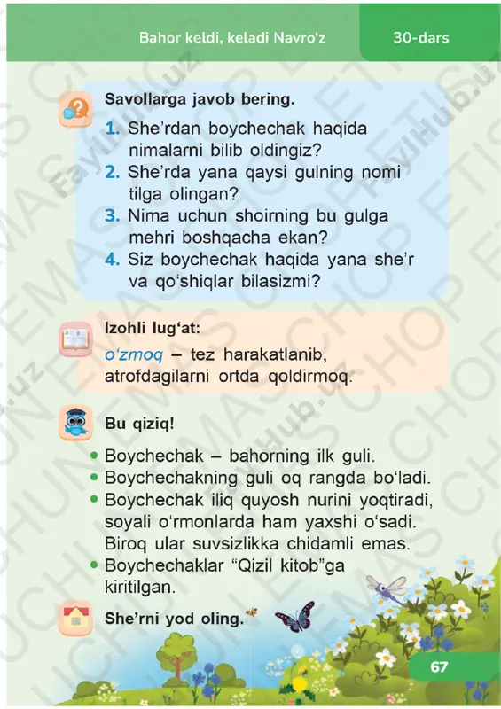 o‘qish savodxonligi 1-sinf 29-32-darslar - Page 4