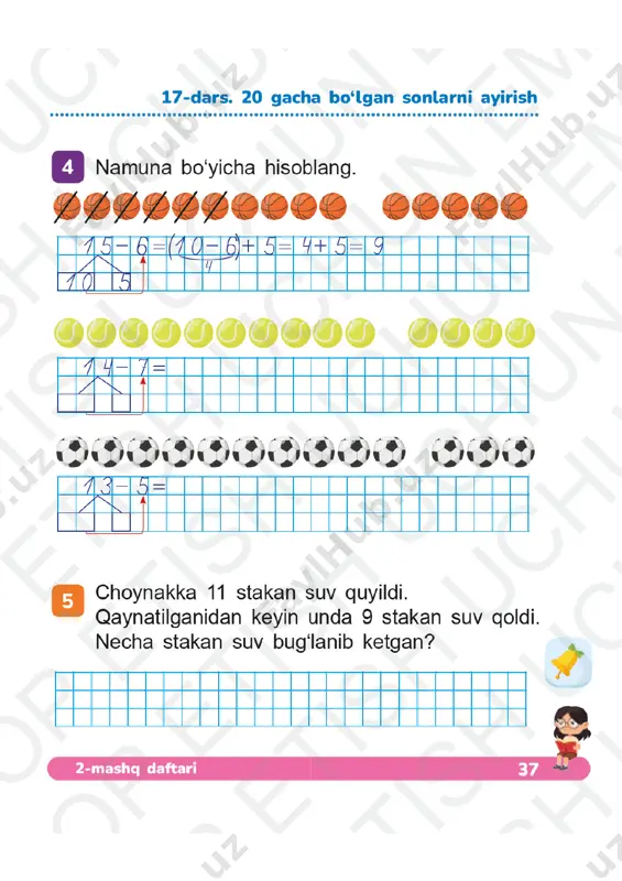 matematika daftar 1-sinf (2) 16-20-darslar - Page 4